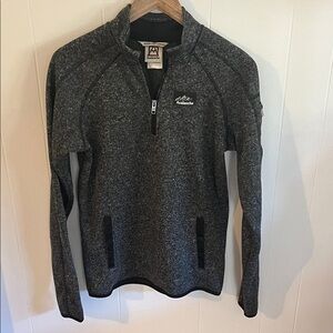 Avalanche Boy’s Charcoal Heather Half-Zip Sweater